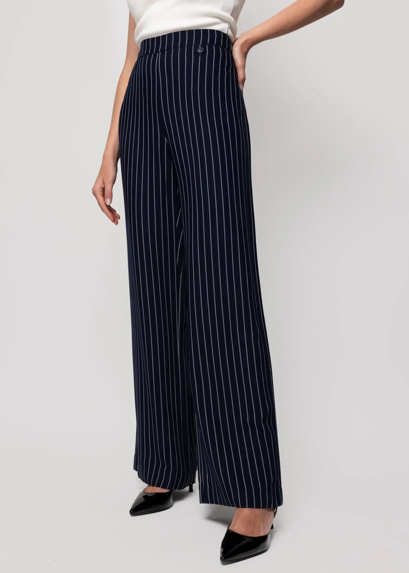 Viscose Pantalon Pin Stripe<Vanilia Online