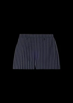 Viscose Short Pin Stripe<Vanilia Clearance
