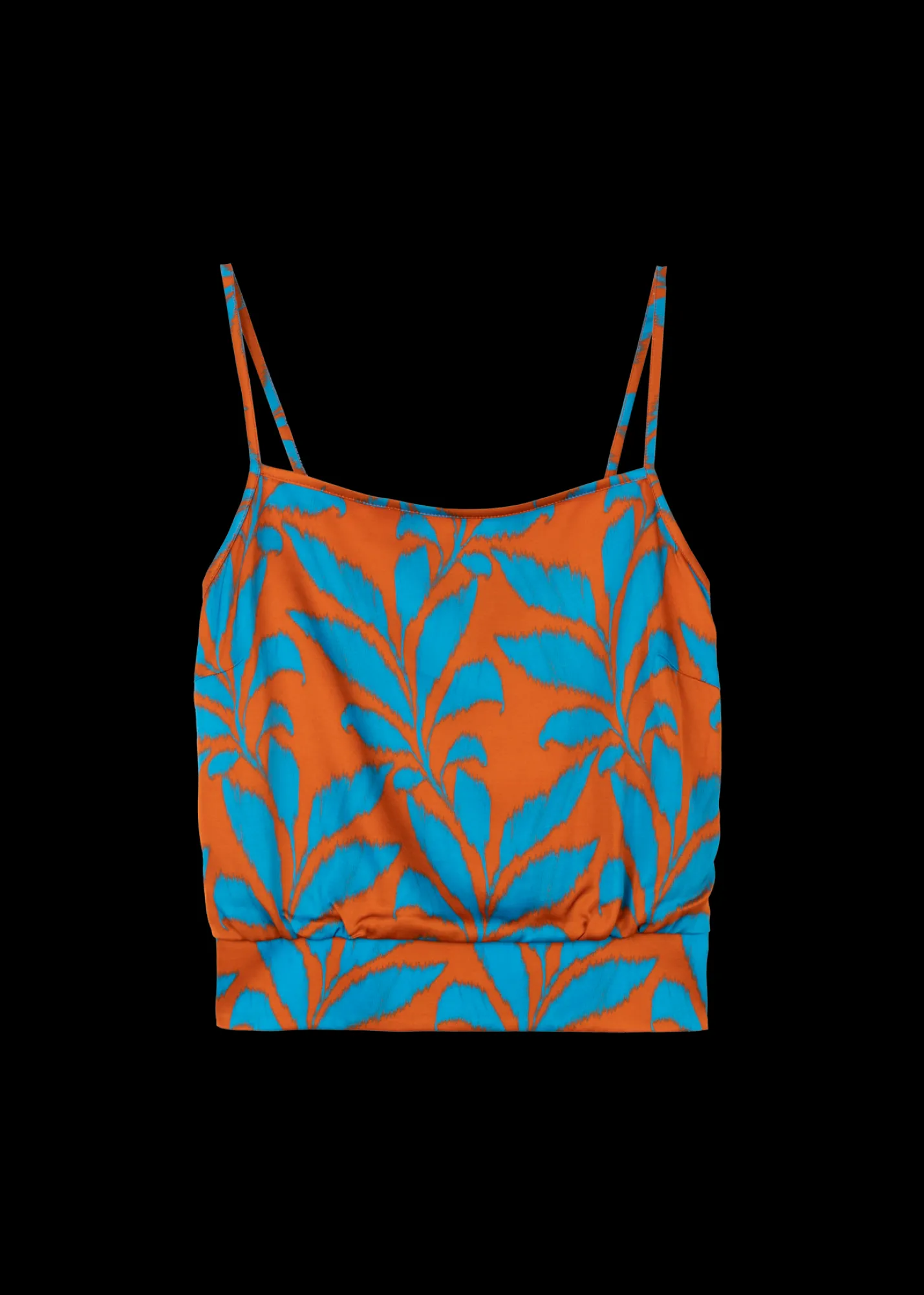 Viscose Top Met Tropic Print<Vanilia New