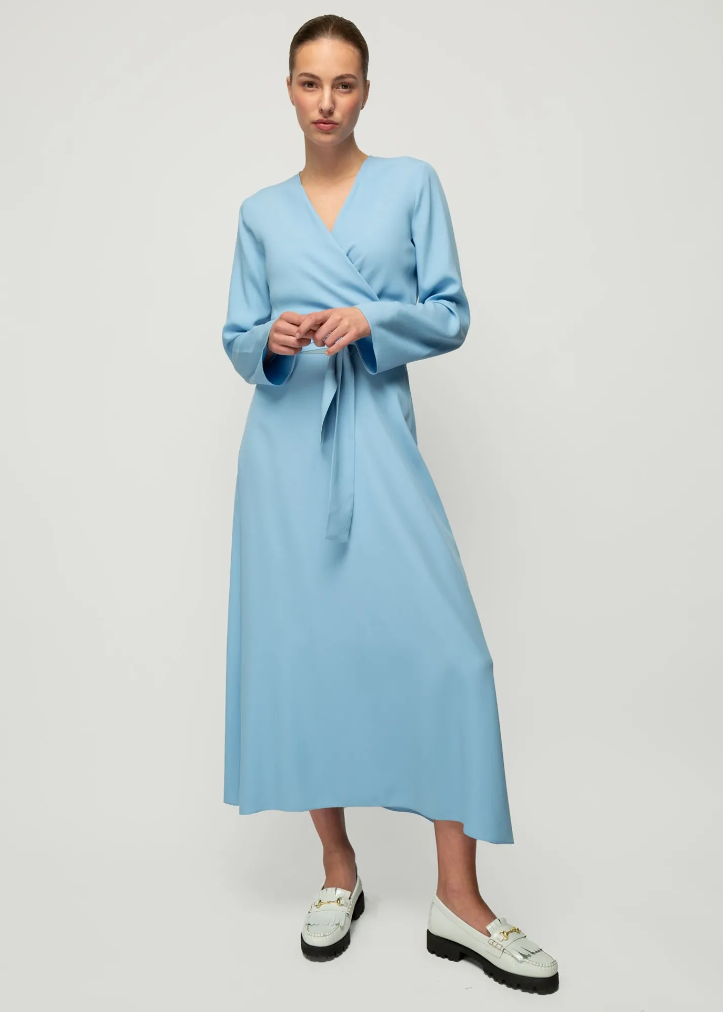 Viscose Wrap Top<Vanilia Clearance