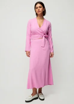Viscose Wrap Top<Vanilia Outlet