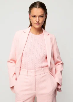 Wafel Structuur Blazer<Vanilia Discount