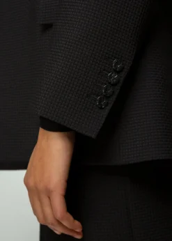 Wafel Structuur Blazer<Vanilia Hot