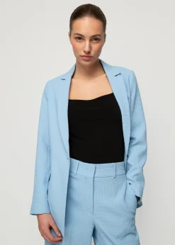 Wafel Structuur Blazer<Vanilia Discount