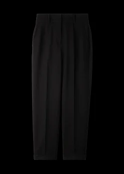 Wafel Structuur Broek Tapered Fit<Vanilia Hot