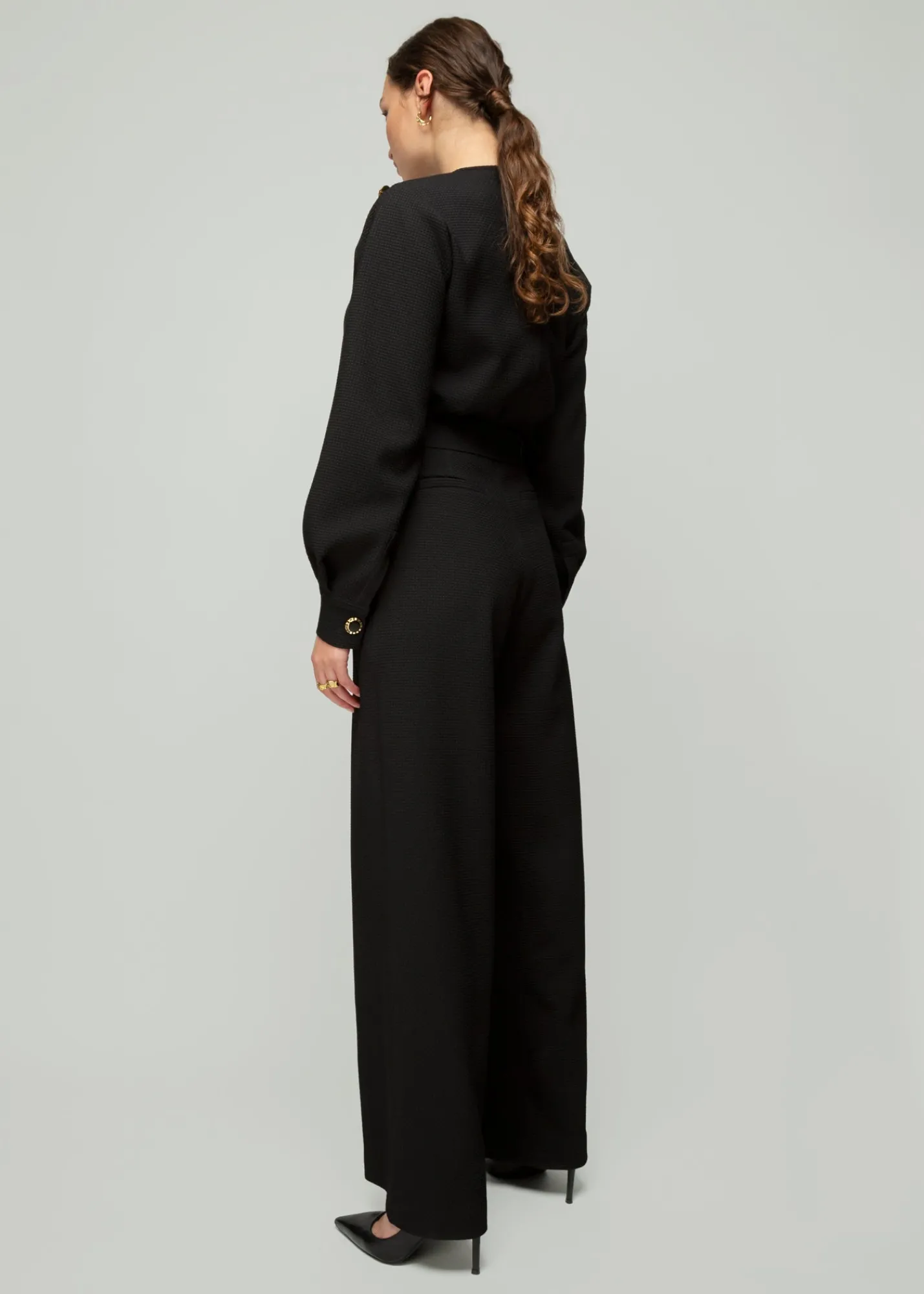 Wafel Structuur Jumpsuit<Vanilia New