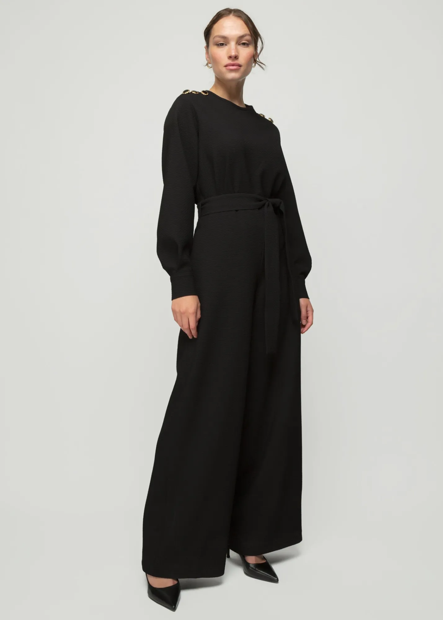 Wafel Structuur Jumpsuit<Vanilia New