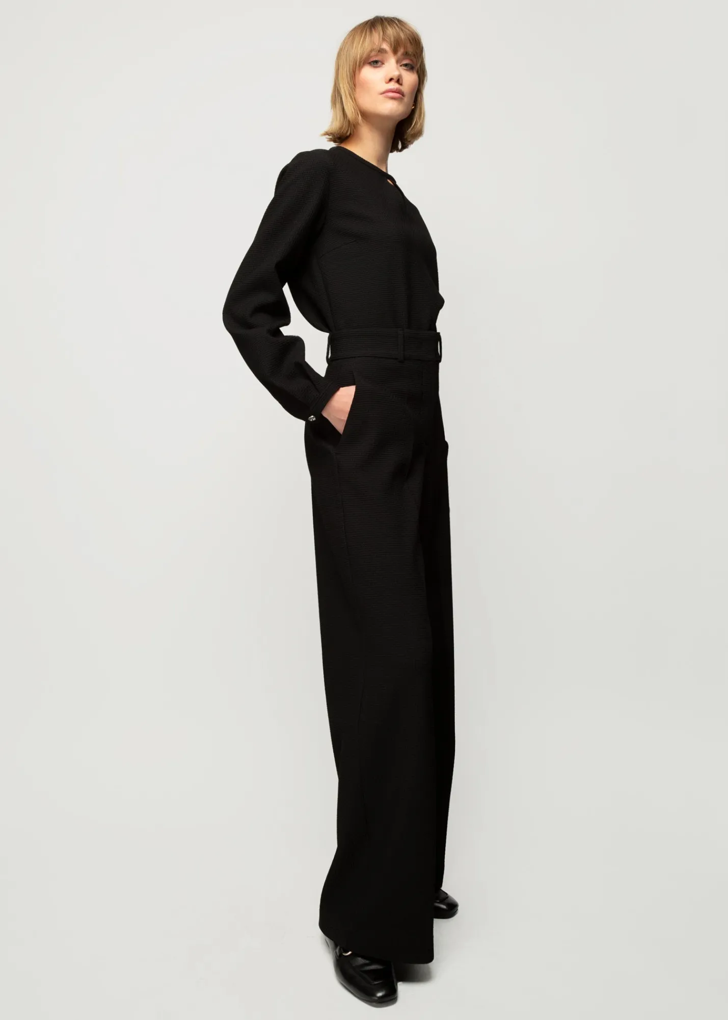 Wafel Structuur Pantalon<Vanilia Clearance