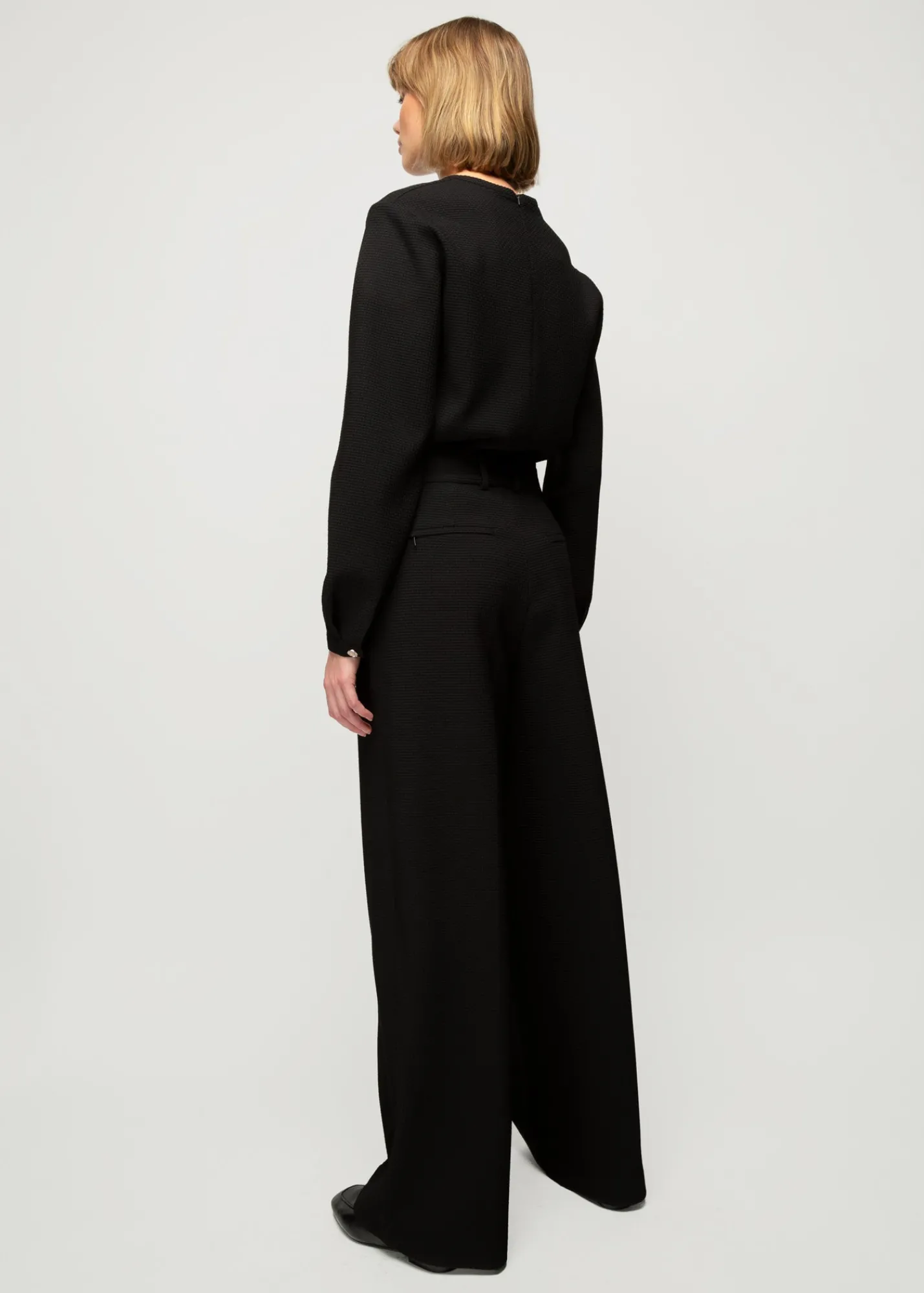 Wafel Structuur Pantalon<Vanilia Clearance