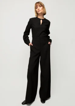 Wafel Structuur Pantalon<Vanilia Clearance