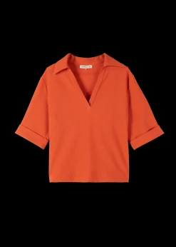 Wafel Structuur Polo<Vanilia Discount